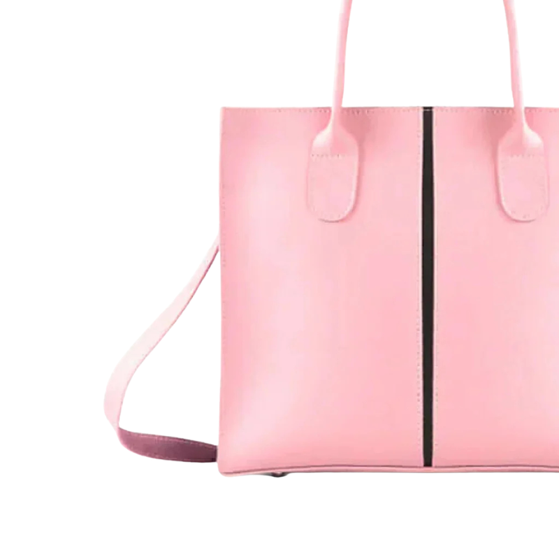 Velo Pink Handbag – Faux Leather