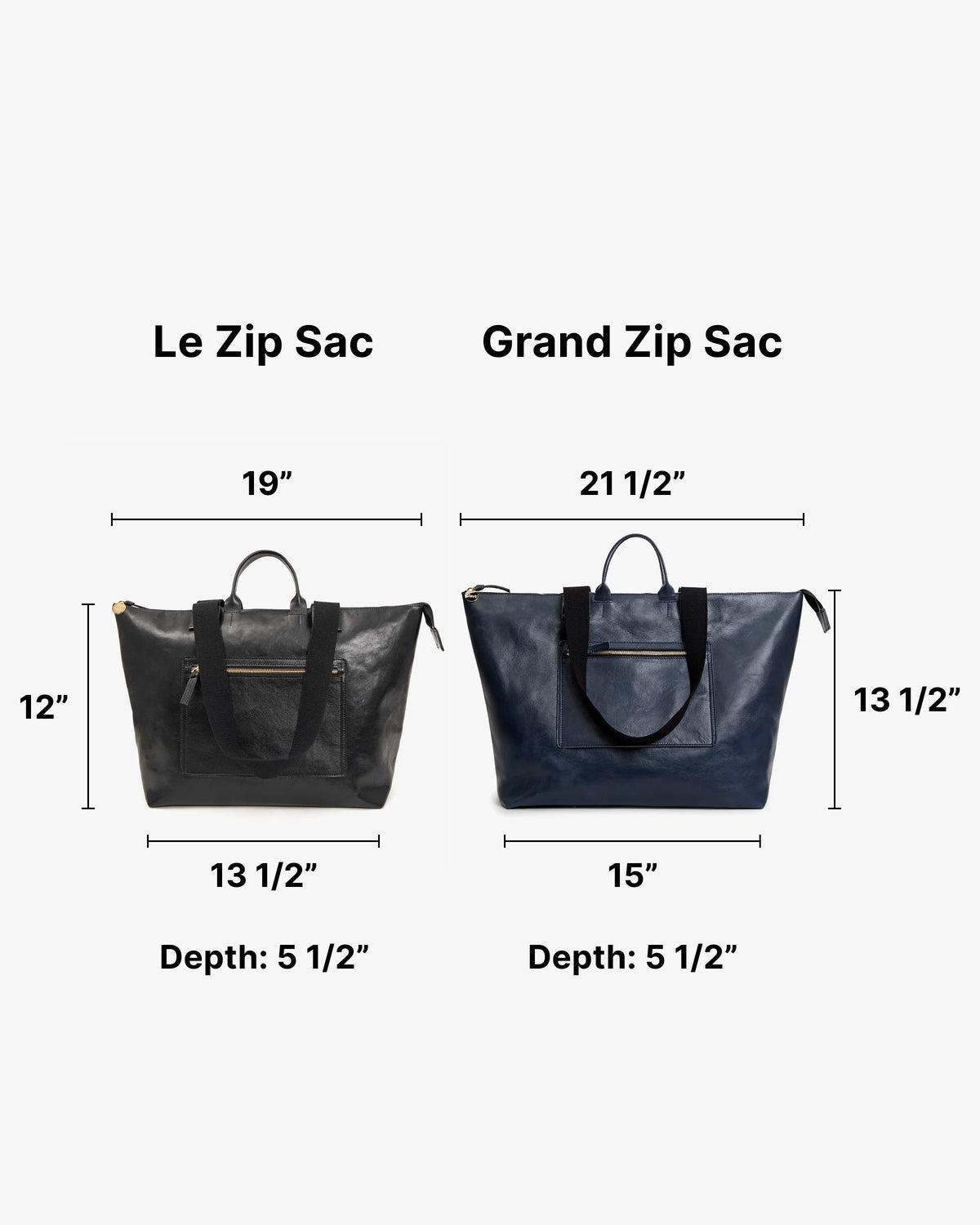 Grand Zip Sac Women Bag