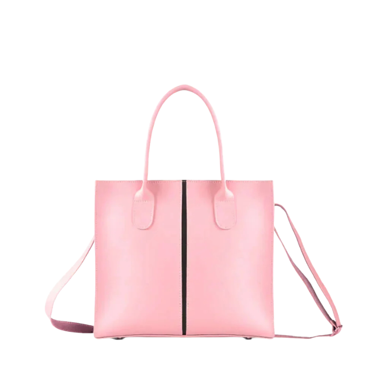 Velo Pink Handbag – Faux Leather