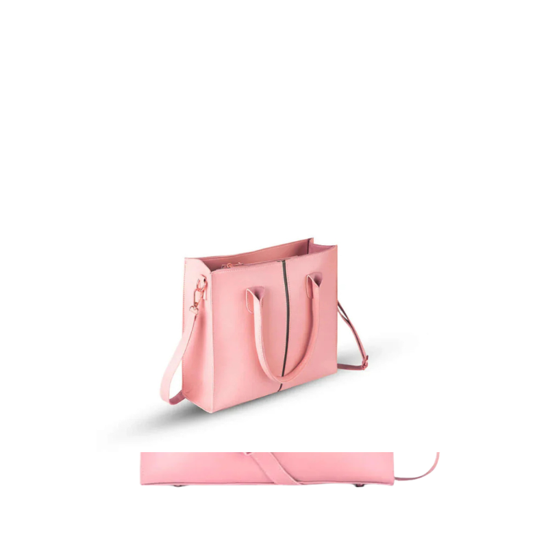 Velo Pink Handbag – Faux Leather
