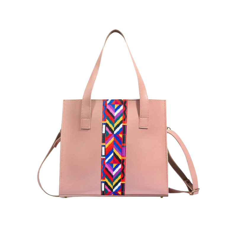 Sway Pink Handbag – Faux Leather